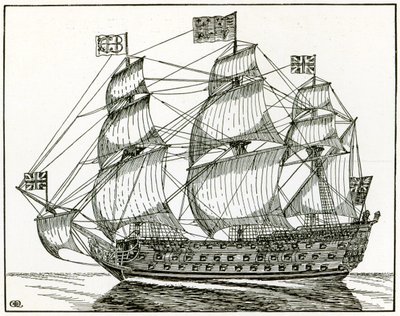 Royal George af English School